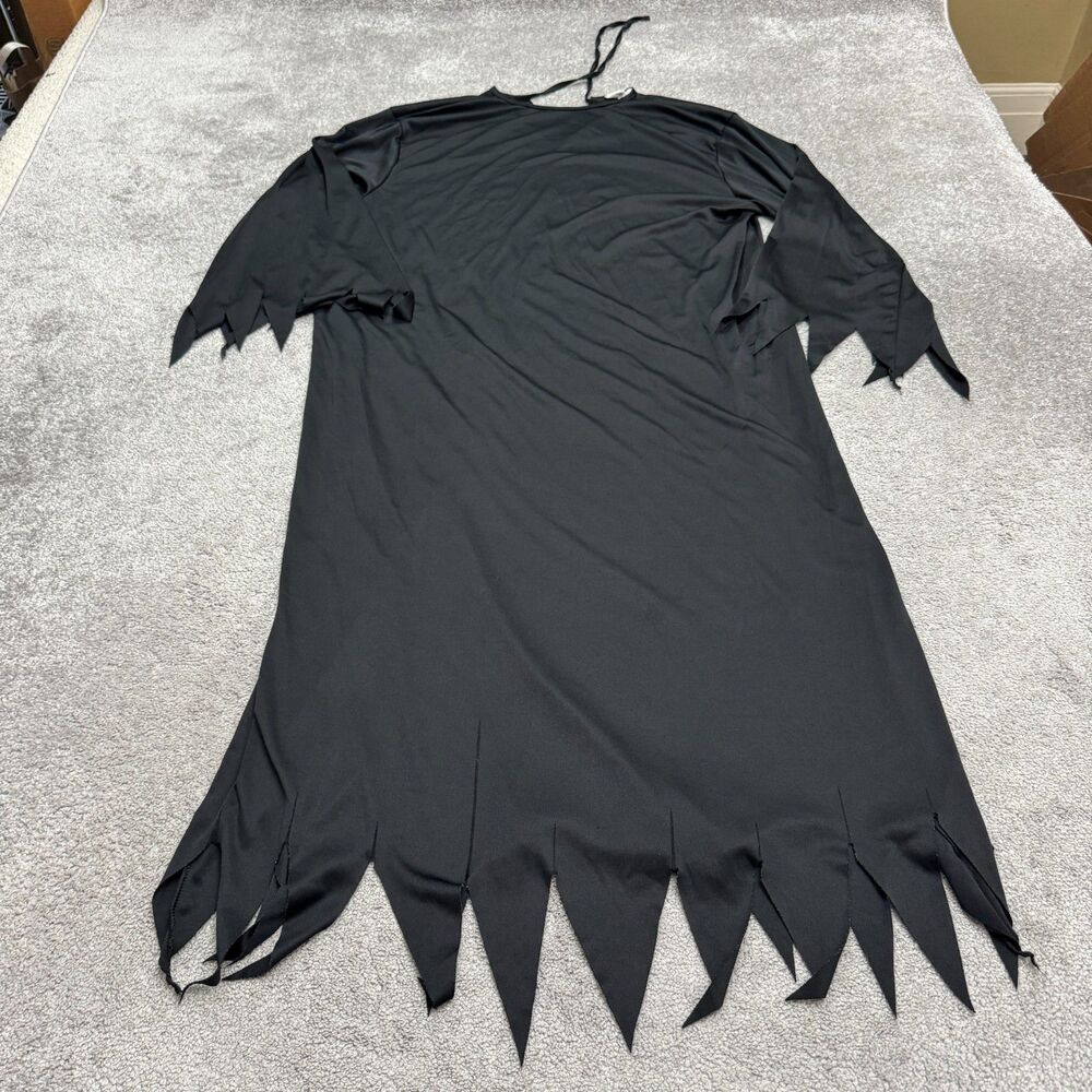 Fun World Grim Reaper Ghost Halloween Costume Robe Unisex Adult One Size Black